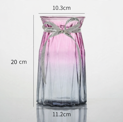 Minivasen aus Glas, handgefertigt