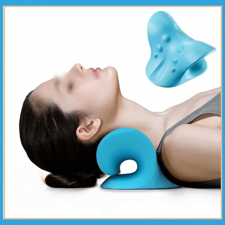 Nackenmassagekissen mit mechanischer Druckpunktmassage