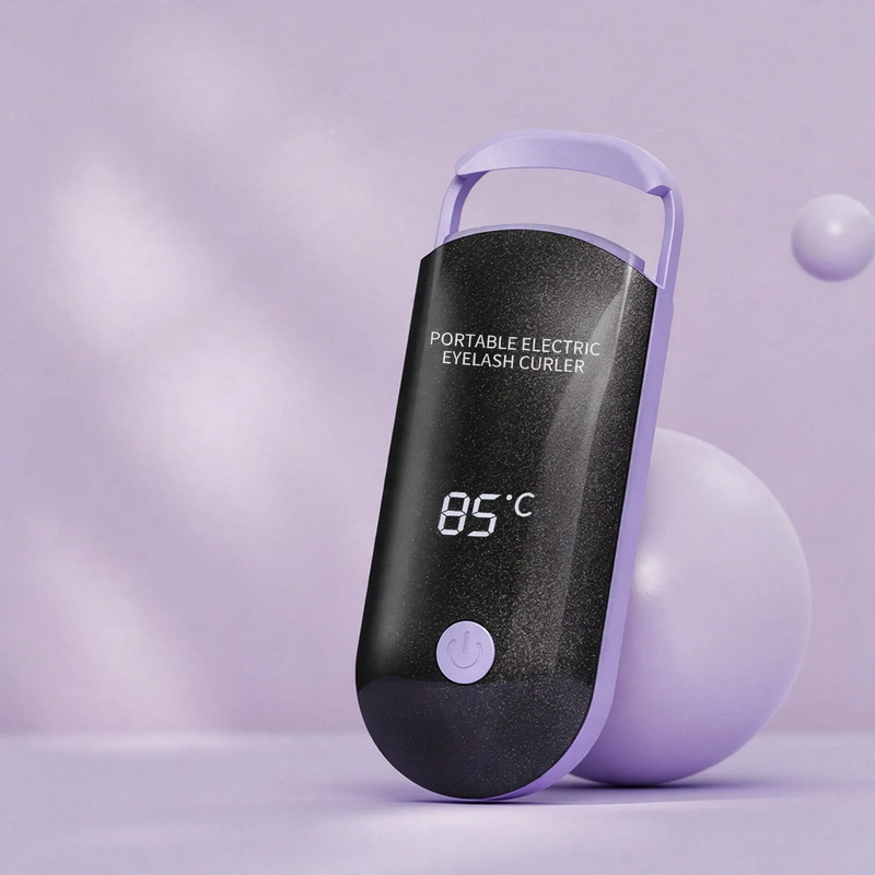 Elektrische Wimpernzange mit Heizung und LCD-Display