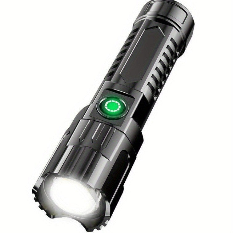 Tragbare LED-Taschenlampe mit Zoomfunktion