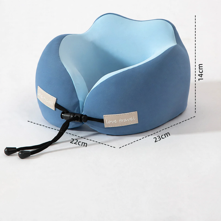 Memory-Foam-Nackenkissen für Reisen und Alltag