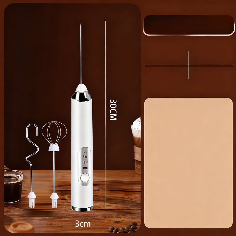 Elektrischer Milchaufschäumer, USB-C, mehrere Funktionen