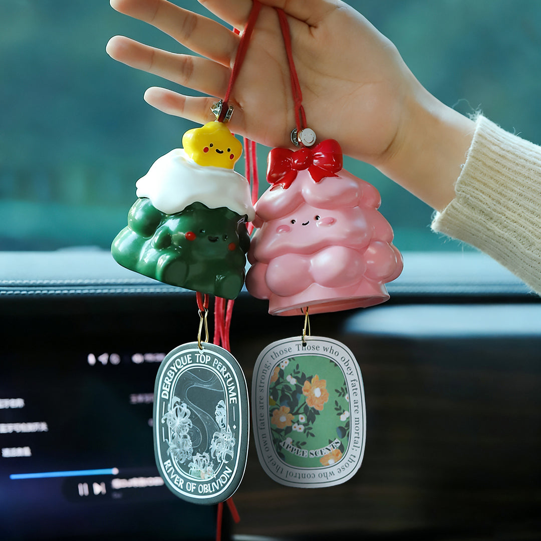 Weihnachtsbaum-Autoduft-Hänger mit Duftplättchen