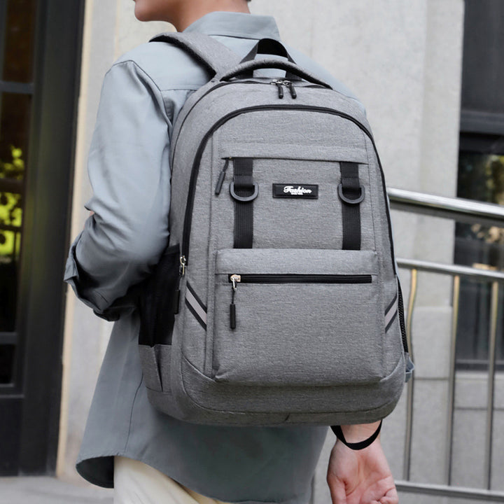Großer Rucksack aus Oxford-Stoff, 20–35 L