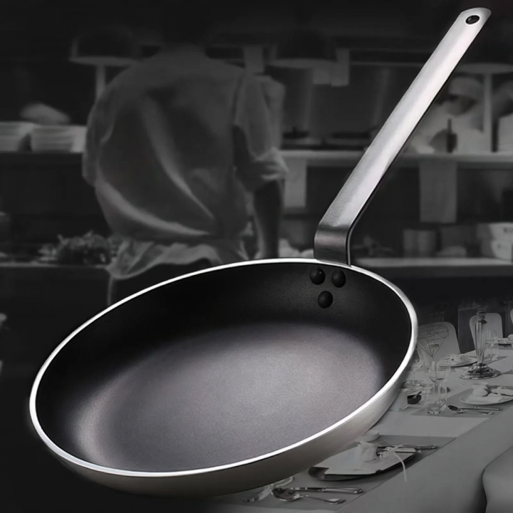 Bratpfanne, Titan-Aluminium, antihaftbeschichtet