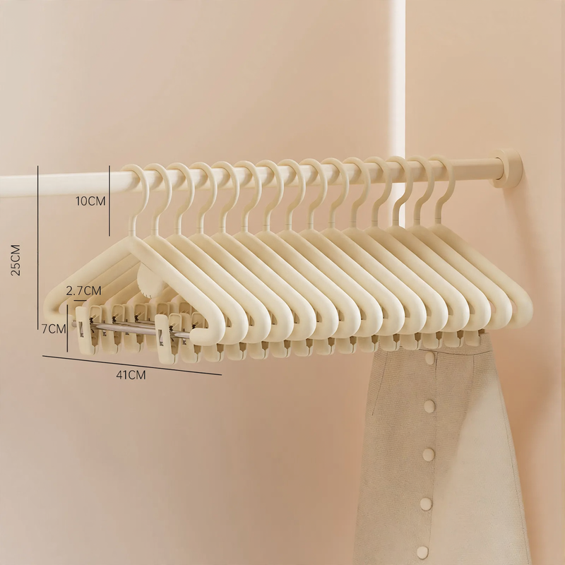 Kunststoff-Kleiderbügel DD2517, schulterschonend