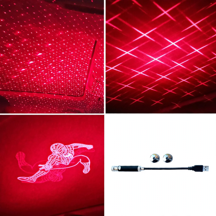 USB-Sternenhimmel-Atmosphärenlicht mit LED-Projektion