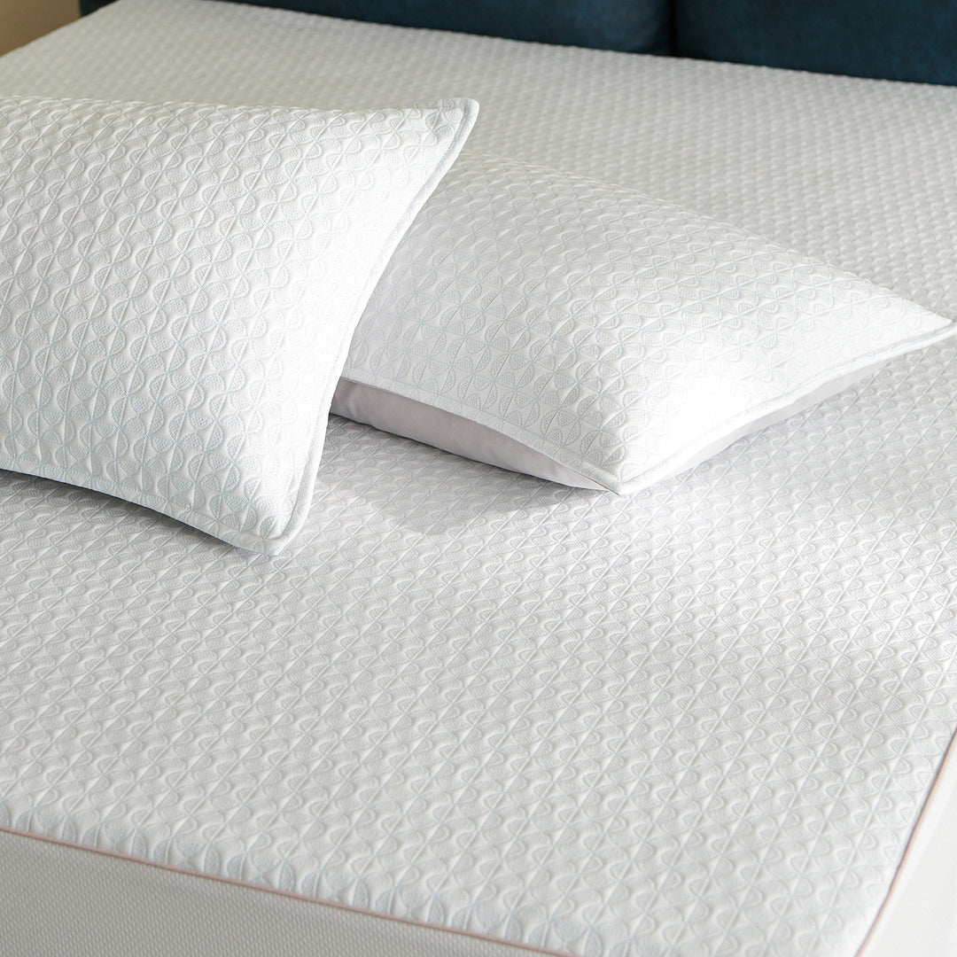 Kühlmatte aus Eismatte und Rattan, 150×200 oder 180×200 cm