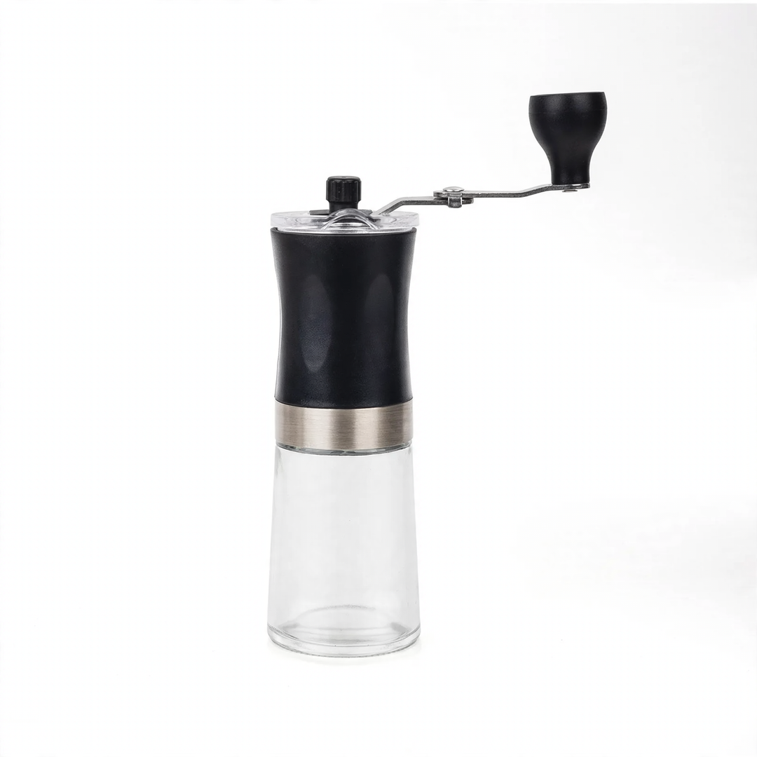 Handkurbel-Kaffeemühle, tragbar