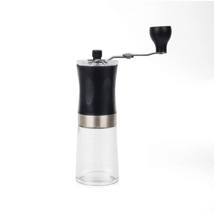 Handkurbel-Kaffeemühle, tragbar