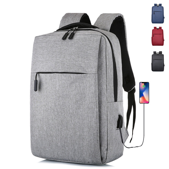 Herren-Laptop-Rucksack, Oxford, 15 Zoll, atmungsaktiv