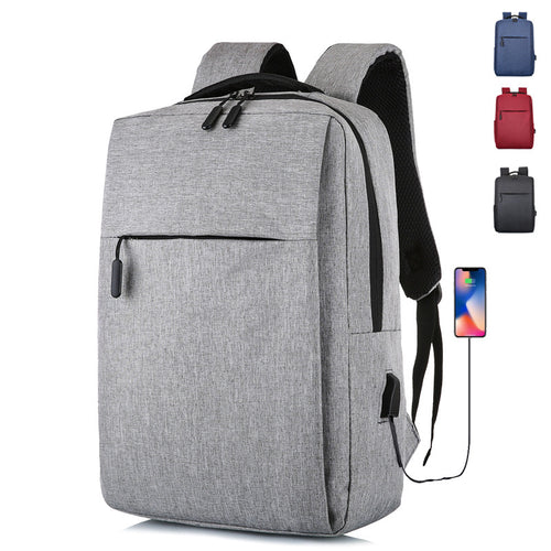 Herren-Laptop-Rucksack, Oxford, 15 Zoll, atmungsaktiv