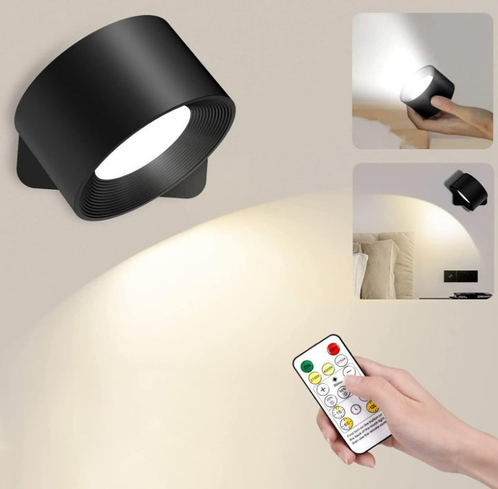 Kabellose LED-Wandleuchte mit Touchsteuerung