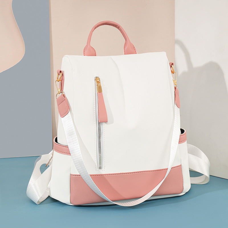 Damen-Rucksack, PU-Leder, wasserabweisend, 35×32×15 cm