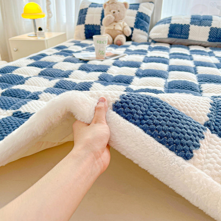 Fleece-Bettauflage, warm und weich