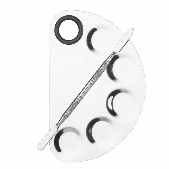 Nagel-Mischpalette aus Edelstahl, verschiedene Formen