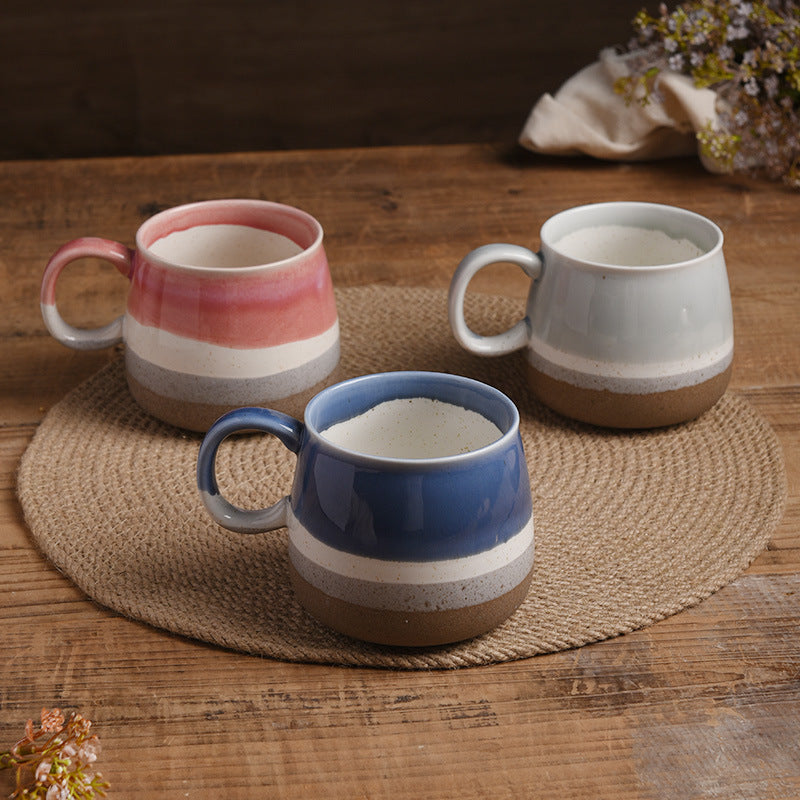 Kaffeetassen-Set, 4 Stück, 450 ml, Keramik