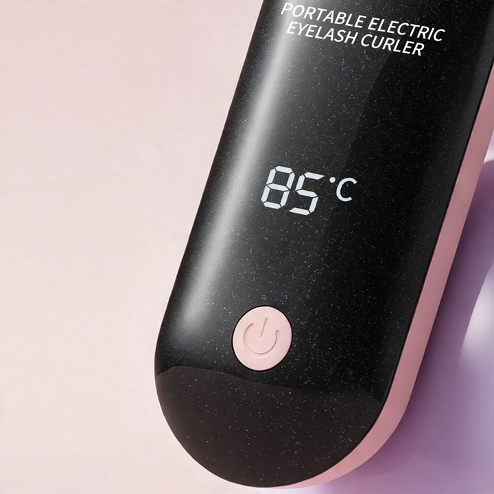 Elektrische Wimpernzange mit Heizung und LCD-Display