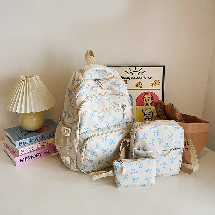 Rucksack aus Nylon, großes Fassungsvermögen, modernes Design
