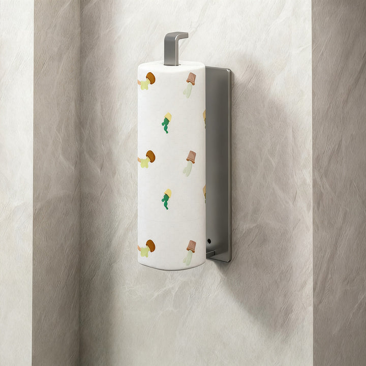 Küchenrollenhalter aus Kohlenstoffstahl, wandmontierbar