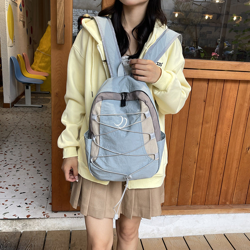 Nylon-Rucksack, 20–35 L, mit Buchstabenmuster