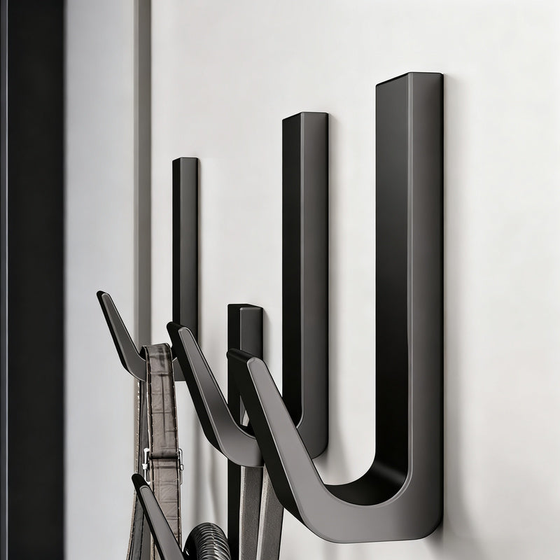 Aluminium-Wandhaken mit Klebefläche