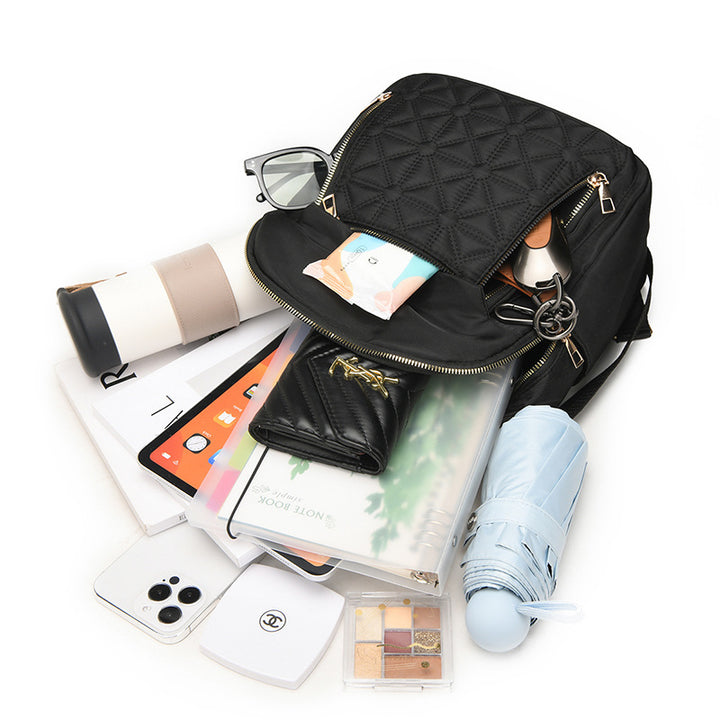 Damen-Rucksack, wasserabweisend, Oxford-Gewebe