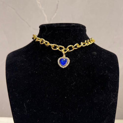 Halsband mit Kristallen und Perlen für Katzen und Hunde