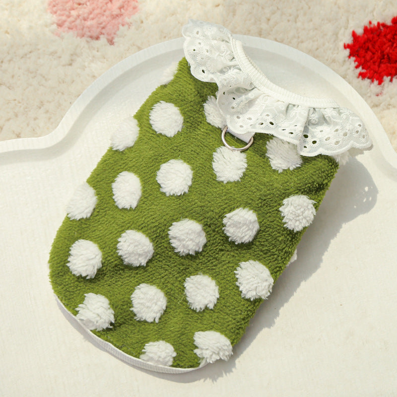 Hundeweste mit Blumenmuster, Prinzessin-Stil