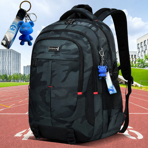 Schulrucksack mit Rolltop-Verschluss, groß