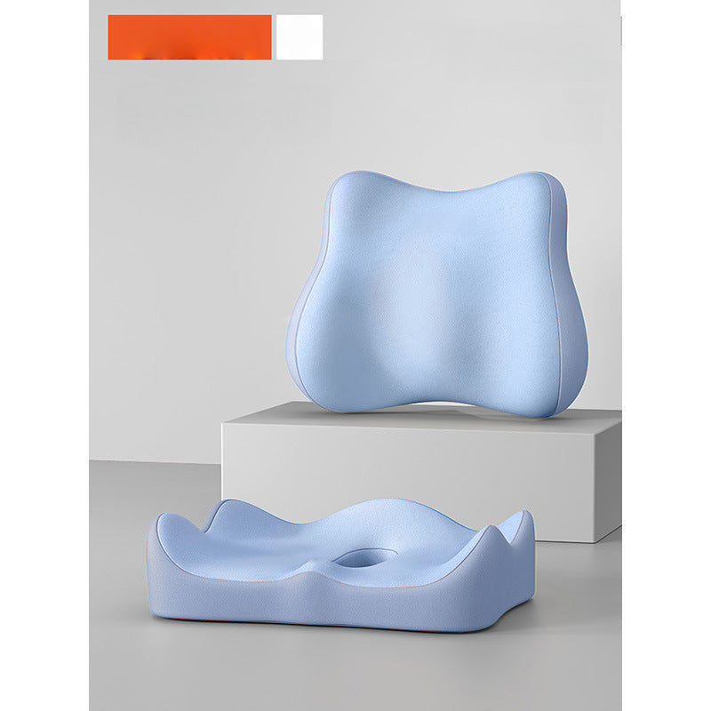 Sitzkissen und Lendenstütze aus Polyester
