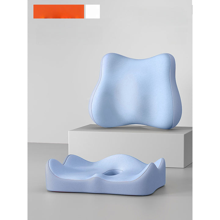 Sitzkissen und Lendenstütze aus Polyester