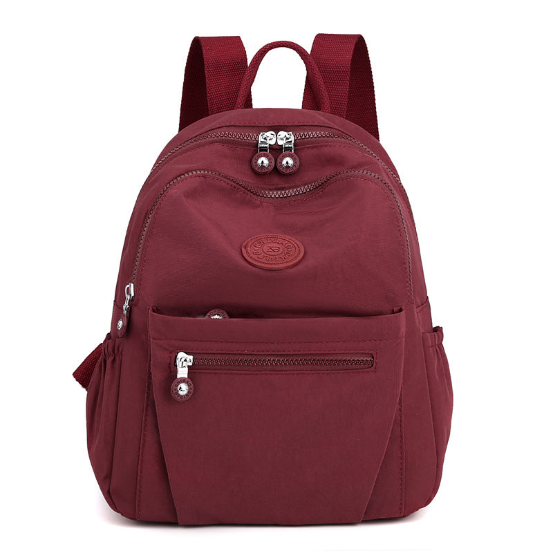 Damen-Rucksack, Nylon, abriebfest, große Kapazität