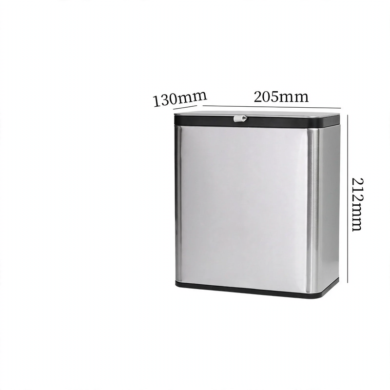 Sensor-Mülleimer 206, 13–17 L, quadratisch