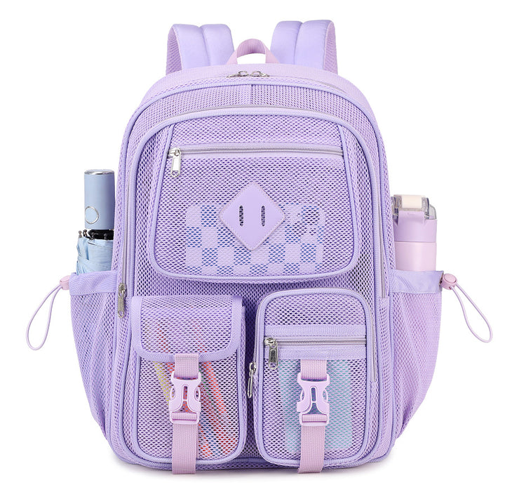 Oxford-Rucksack mit Netzstoff, 20–35 L, atmungsaktiv