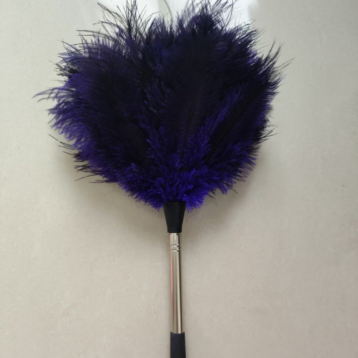 Ausziehbarer Straußenfeder-Staubwedel, 120 cm