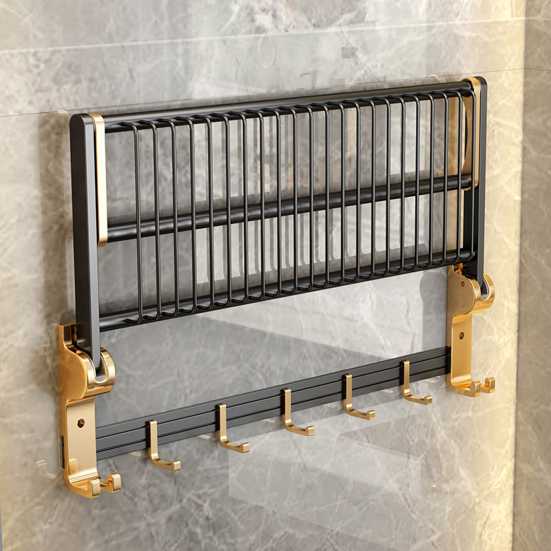 Badezimmer-Regal, Aluminium, dreieckig, ohne Bohren