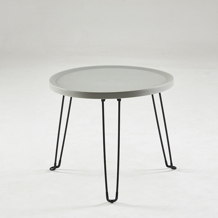 Klappbarer Beistelltisch, rund, Ø 45,5 × 40 cm, Modell H-262