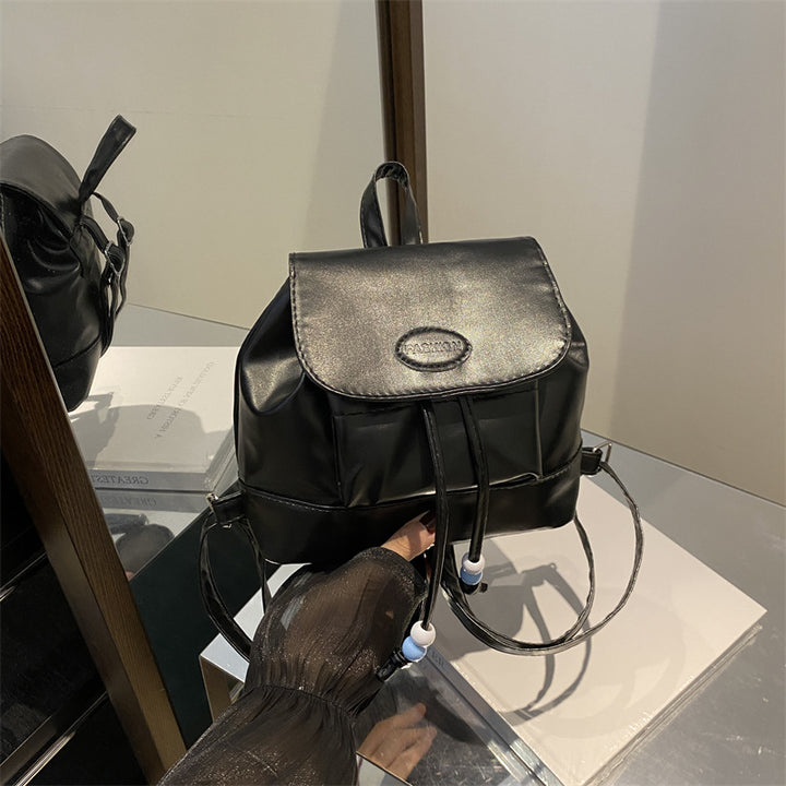 Doppelter Rucksack, PU-Material, modernes Design