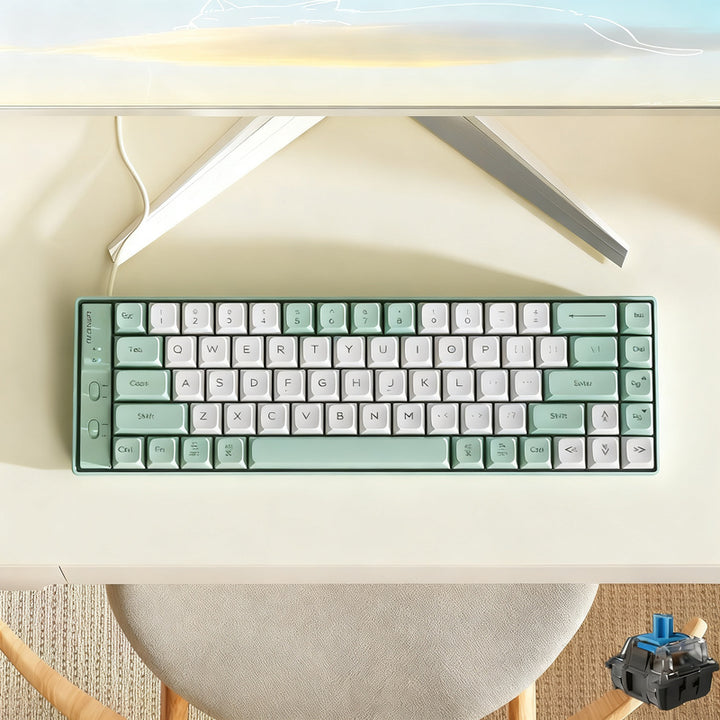 Kabelgebundene Gaming-Tastatur mit mechanischen Schaltern