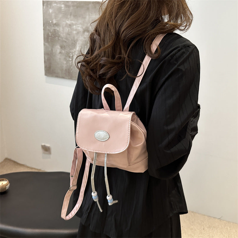 Doppelter Rucksack, PU-Material, modernes Design