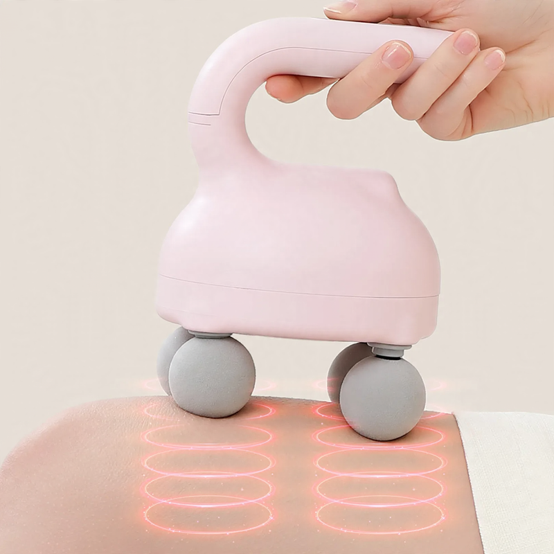 Mini-Vibrationsmassager HY-mini2025 mit vier Köpfen