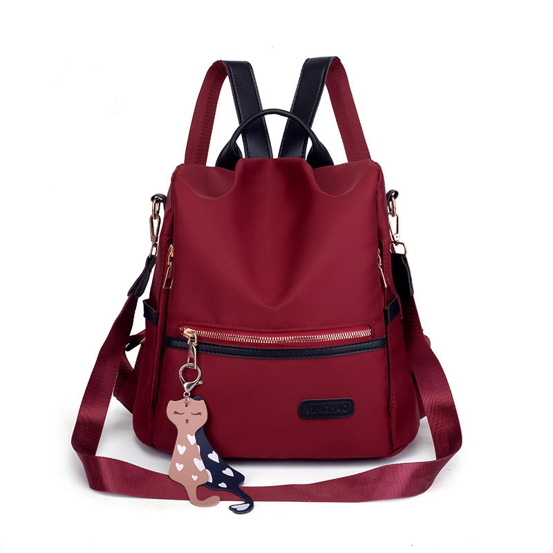 Leichter Rucksack aus Oxfordstoff für Reisen