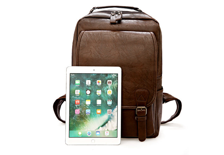 Rucksack aus PU, 20–35 L, wasserdicht, Laptop-Fach