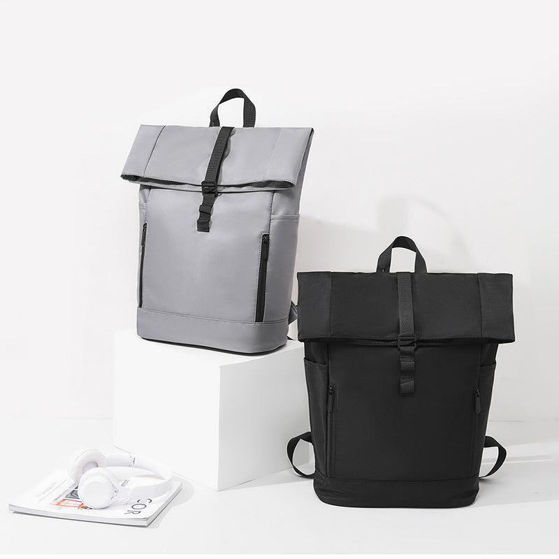 Doppelschulter-Rucksack mit Rollverschluss, 20-35 L