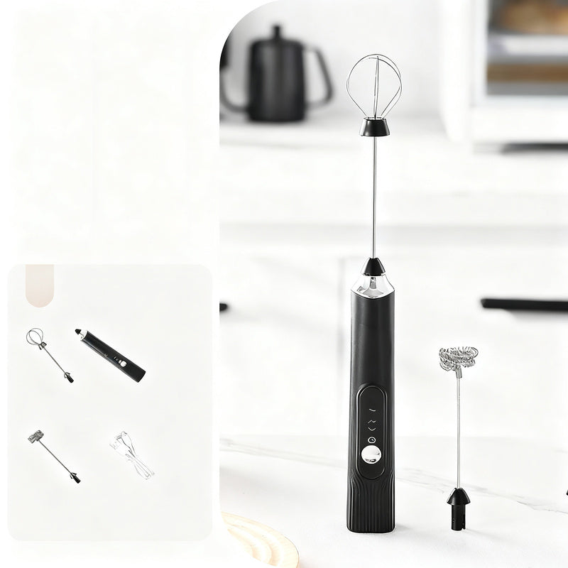 Elektrischer Milchaufschäumer, USB-C, mehrere Funktionen