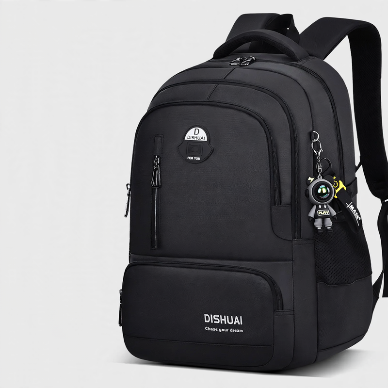 Schulrucksack mit Rolltop-Verschluss, groß