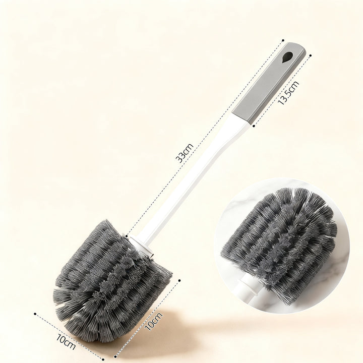 Toilettenbürste mit Wandhalter