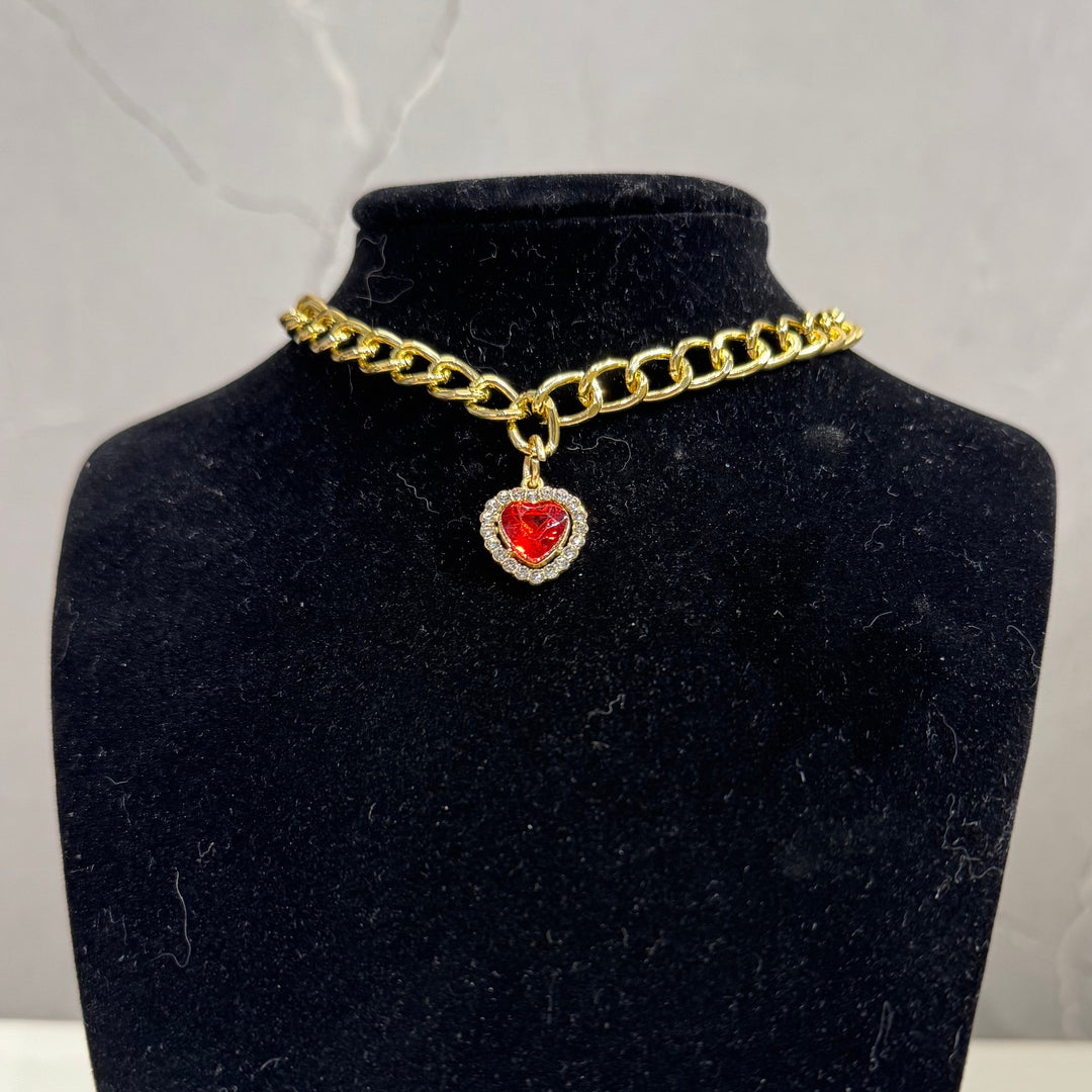 Halsband mit Kristallen und Perlen für Katzen und Hunde