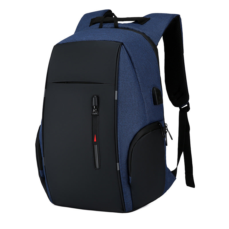 Geschäftsrucksack mit USB, 20–35 L, Oxfordstoff